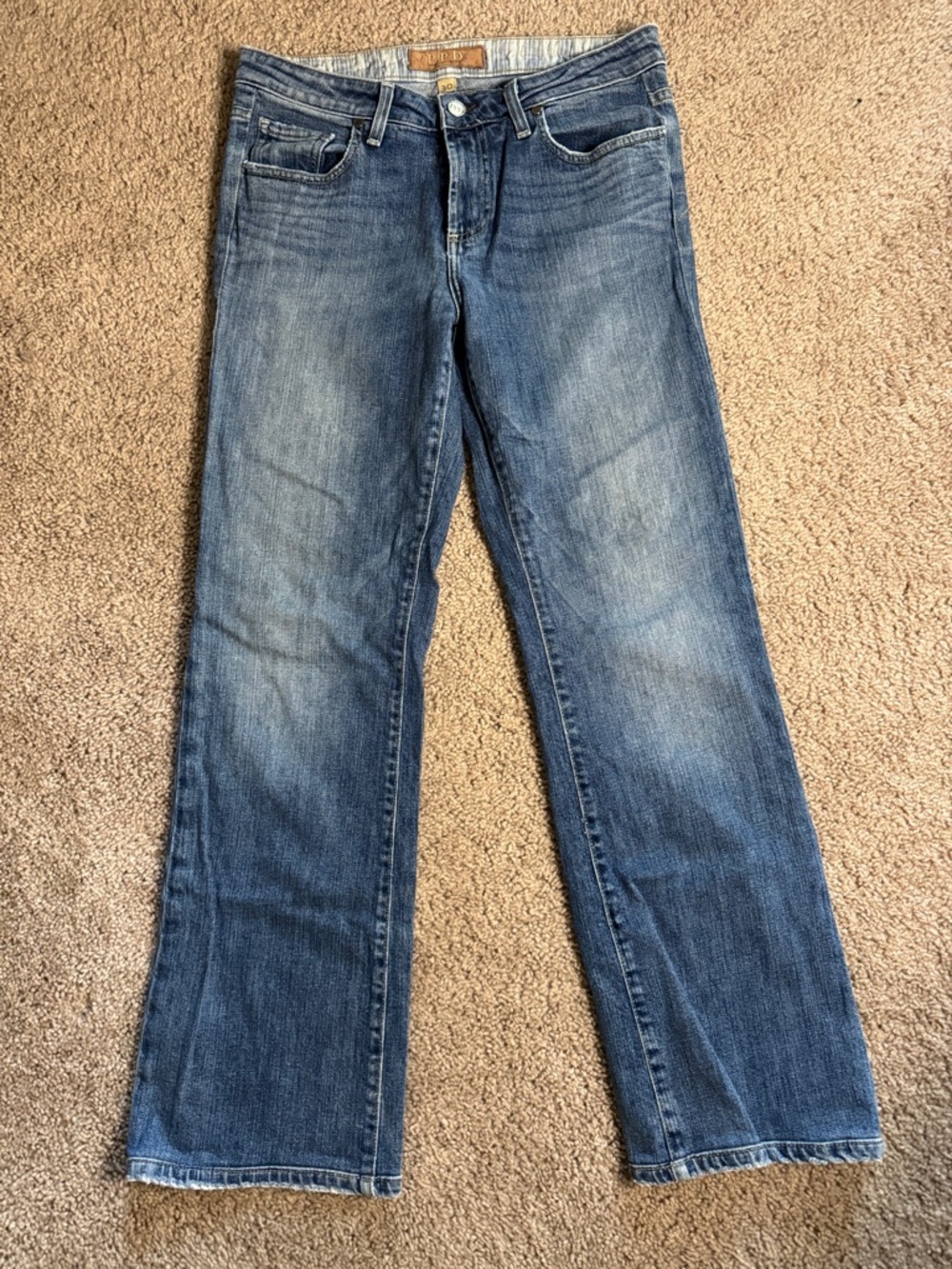 Women's Blue Flare Jeans - Classic Denim Flare